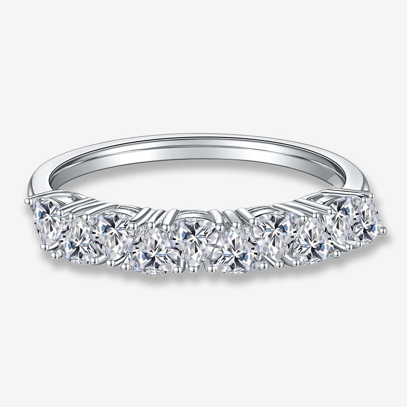 The Liora Moissanite Eternity Band 1.0CT 💍✨ - A beautiful ring symbolizing everlasting love with amazing value!