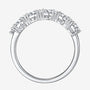Elegant Moissanite eternity band ring featuring 10 sparkling stones 💍✨ Perfect for engagement or wedding, amazing value!