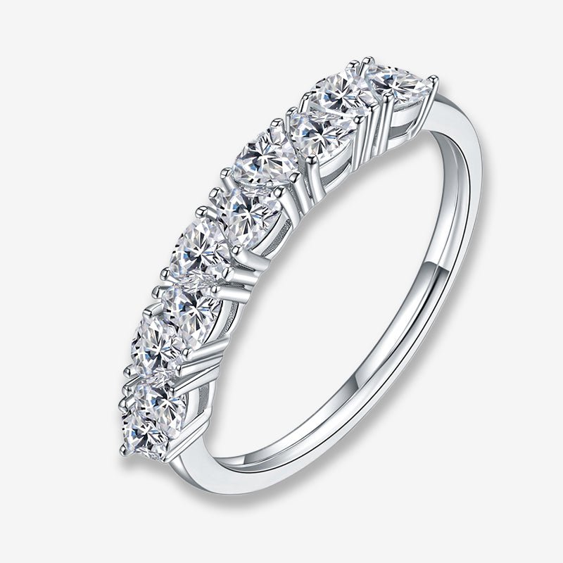 The Liora Moissanite Eternity Band 💍✨ - 1.0CT brilliance, perfect for engagement & wedding, amazing value!
