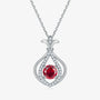 The Liravelle Gemstone Teardrop Necklace PENDANT by Chantal Vaulet