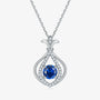 The Liravelle Gemstone Teardrop Necklace PENDANT by Chantal Vaulet