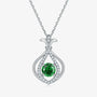 The Liravelle Gemstone Teardrop Necklace PENDANT by Chantal Vaulet