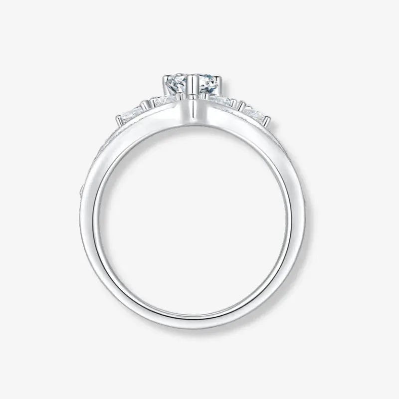 The Lorellia Moissanite Crown Ring RING by Chantal Vaulet