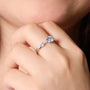 The Lorentia Moissanite Pavé Ring RING by Chantal Vaulet