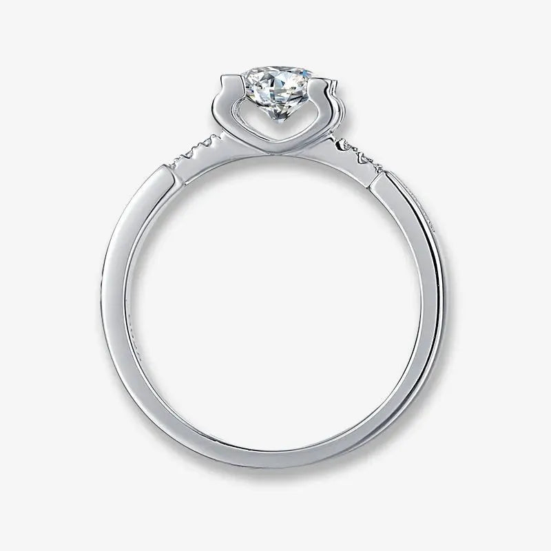 The Lorentia Moissanite Pavé Ring RING by Chantal Vaulet