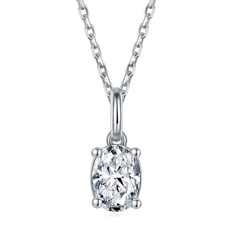 The Luna Moissanite Necklace - Chantal Vaulet