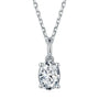 The Luna Moissanite Necklace PENDANT by Chantal Vaulet