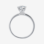 Elegant Luvianne Moissanite Pavé Ring 💍 with 1.0CT round-cut stone and stunning pavé accents, perfect for engagements! ✨