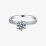 The Luvianne Moissanite Pavé Ring RING by Chantal Vaulet