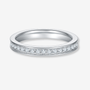 Milara Moissanite Channel-Set Eternity Band 💍✨ | Perfect for engagement & wedding, featuring 38 dazzling Moissanites! 💖