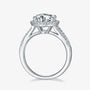 The Miralys Round Moissanite Ring (1.5CT, 2CT, 3CT) RING by Chantal Vaulet