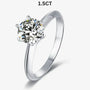 The Novalune – Moissanite Engagement Ring 1.0 CT - 3 CT - RING - Chantal Vaulet