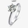 The Novalune – Moissanite Engagement Ring 1.0 CT - 3 CT - RING - Chantal Vaulet