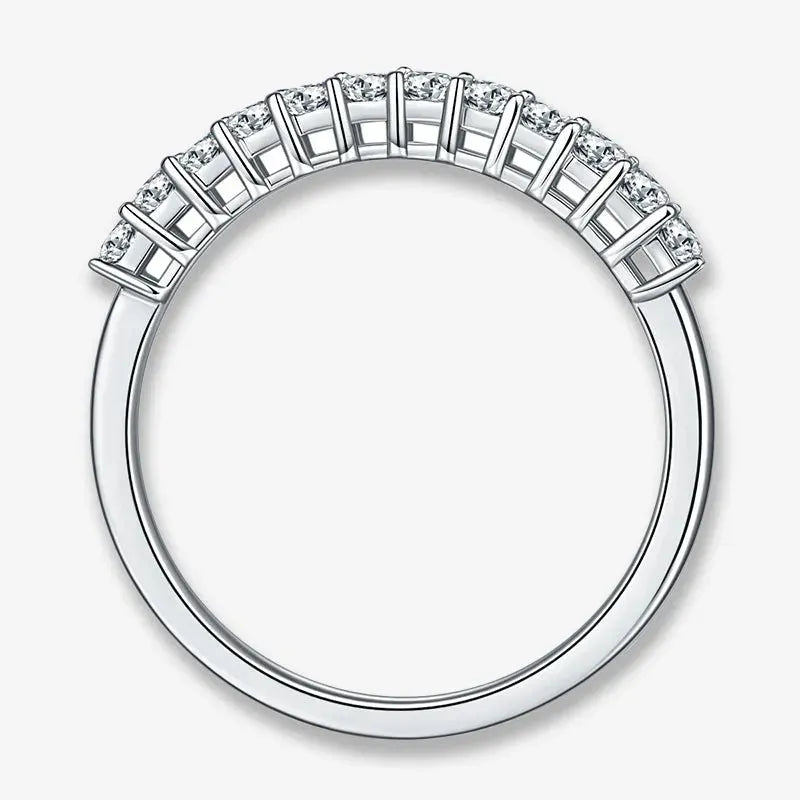 The Novara – Moissanite Eternity Band 1.0CT RING by Chantal Vaulet