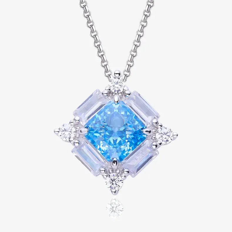 The Rosavelle Radiant Gemstone Necklace PENDANT by Chantal Vaulet