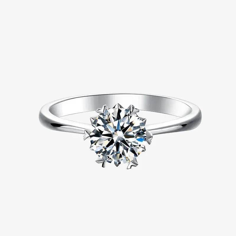 The Selene – Moissanite Solitaire Engagement Ring 1CT RING by Chantal Vaulet