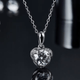 The Serenise Moissanite Heart Accent Necklace - Chantal Vaulet