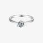 The Solaria – Moissanite Solitaire Ring 0.5CT RING by Chantal Vaulet