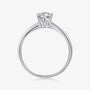 The Solaria – Moissanite Solitaire Ring 0.5CT RING by Chantal Vaulet