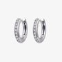 The Solenia 1.5MM Lab Diamond Huggie Earrings - Chantal Vaulet