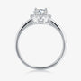 The Solenne Moissanite Halo Ring 0.5CT RING by Chantal Vaulet