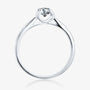 The Caliora 0.5CT Round-Cut Moissanite Ring RING by Chantal Vaulet