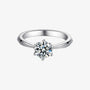The Solvienne Moissanite Solitaire Ring RING by Chantal Vaulet