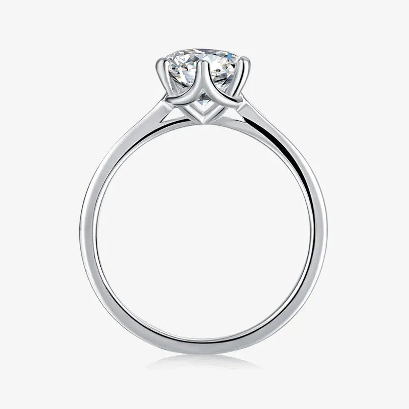 The Sylvessa Moissanite Engagement Ring RING by Chantal Vaulet