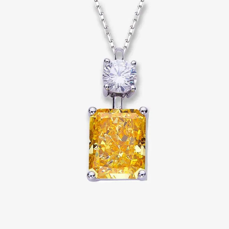 The Valenora Gemstone Duo Necklace PENDANT by Chantal Vaulet