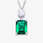 The Valenora Gemstone Duo Necklace PENDANT by Chantal Vaulet