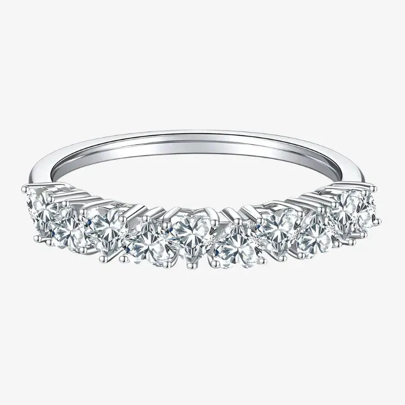 The Valeria – Moissanite Eternity Band RING by Chantal Vaulet