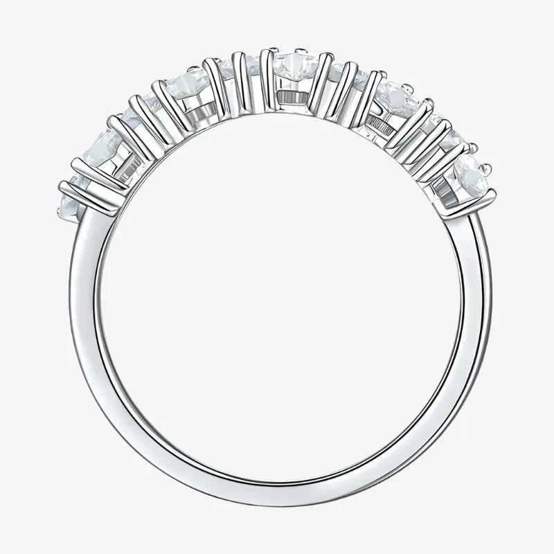 The Valeria – Moissanite Eternity Band RING by Chantal Vaulet