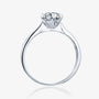 The Veradia 0.5CT Round-Cut Moissanite Ring RING by Chantal Vaulet