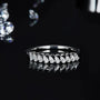 The Vespera – Moissanite Half-Eternity Band 1CT RING by Chantal Vaulet