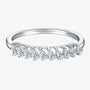 The Vespera – Moissanite Half-Eternity Band 1CT RING by Chantal Vaulet