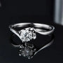 The Virella 0.5CT Round-Cut Moissanite Ring RING by Chantal Vaulet