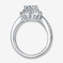 Vivienne Oval-Cut Moissanite Halo Ring💍✨—Timeless elegance for engagements & weddings! Amazing value with stunning sparkle!