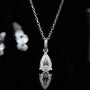 The Vynessa Moissanite Solitaire Necklace PENDANT by Chantal Vaulet