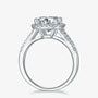The Zafira Round-Cut Moissanite Ring - 1.5 CT, 2.0CT or 3.0CT RING by Chantal Vaulet