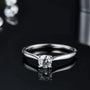The Zarelle 0.5CT Round-Cut Moissanite Ring RING by Chantal Vaulet
