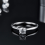 Zarelle 0.5CT Round-Cut Moissanite Ring 💍✨ Perfect for engagement or wedding, offering amazing value!