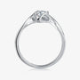 The Zorielle 0.5CT Round-Cut Moissanite Ring RING by Chantal Vaulet