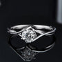 Elegant Zorielle 0.5CT Round-Cut Moissanite Ring 💍✨ Perfect for engagement or wedding, offering amazing value!