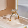 Étoile Round Cut Engagement Ring 3.0 CT - Chantal Vaulet